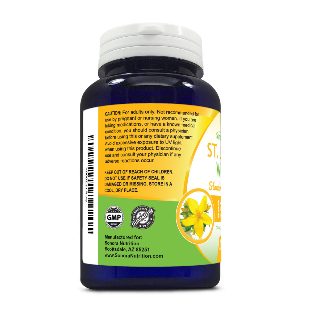 St. John’s Wort Extract - 200 Capsules