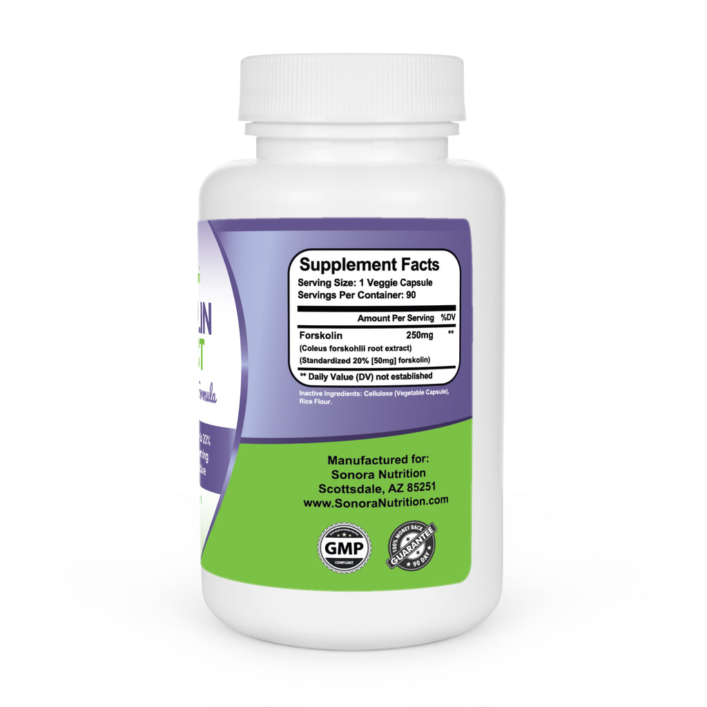 Forskolin Extract Ultimate Weight Loss Formula - 90 Capsules