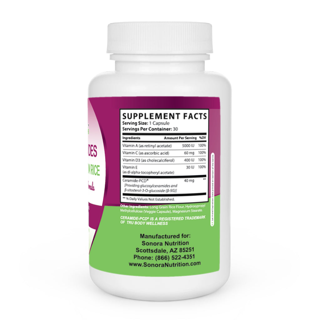 Phytoceramides - Skin & Hair Renewal Formula - 30 Day Supply