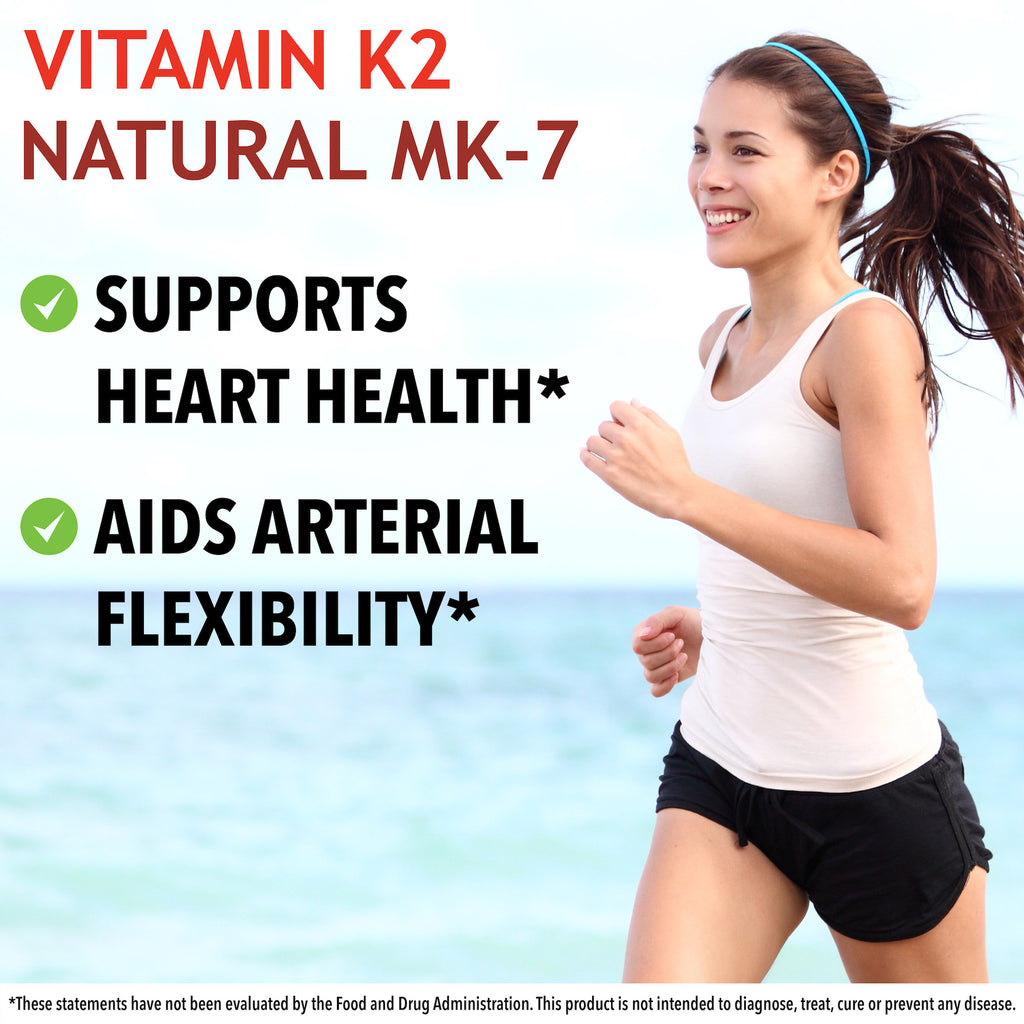 Vitamin K2 Natural MK-7 - 100 Capsules